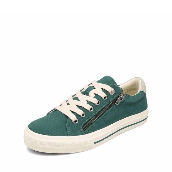 NEW TAOS women's z soul sneaker in clover/mist distressed - Picture 1 of 5